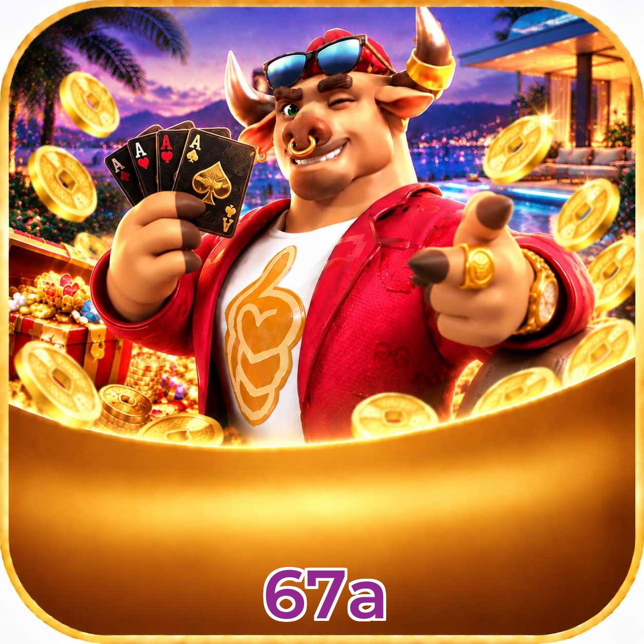 Comparativo do app 67a versus navegador mobile